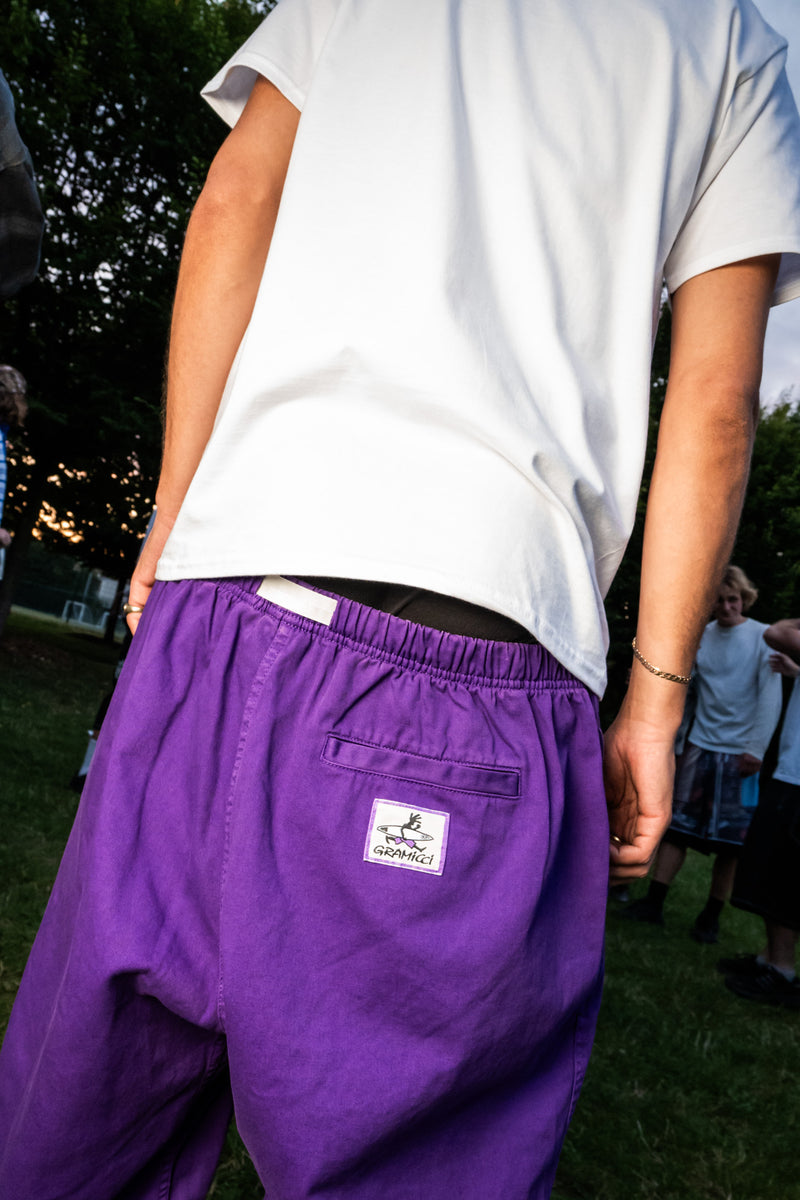 gramicci x always jam shorts - purple – always do what you should do