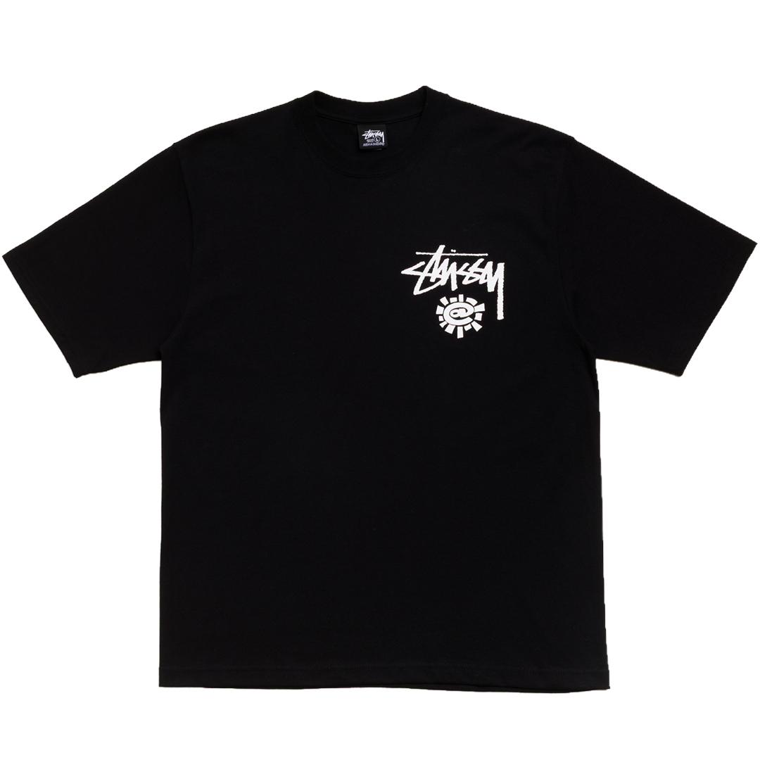 stussy x always wt tee - black – always do what you should do
