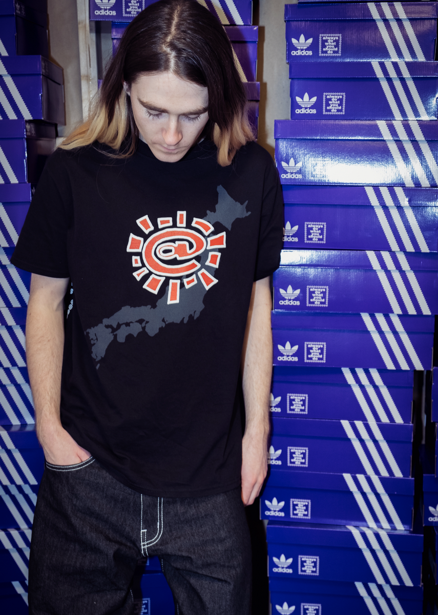 sun japan tshirt - black – always do what you should do