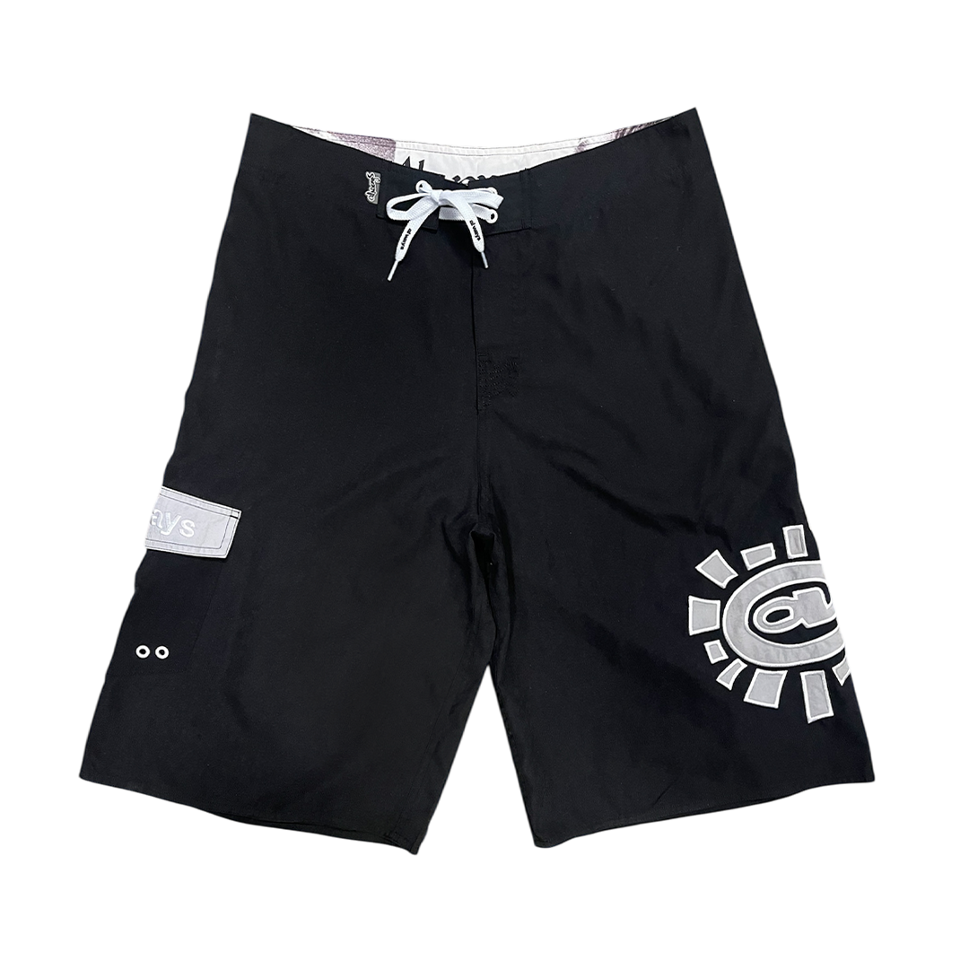 Always do what you should do AIボードショーツ28 A.I boardshorts - black / silver – always do what you should do