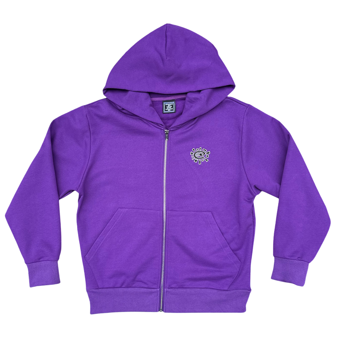 premium zip up hoodie - purple – always do what you should do