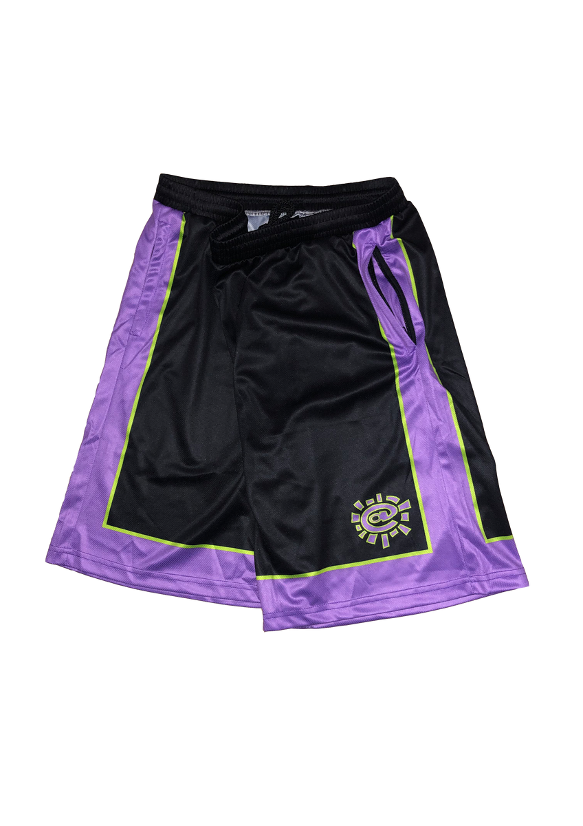 パンツ Alwaysdowhatyoushoulddo shorts L always always court short - black/purple – always do what you should do