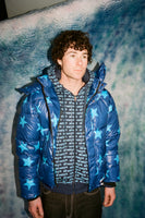 superstar puffa jacket navy