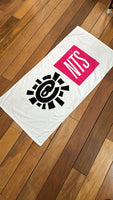 nts always towel - white/pink