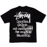 stussy x always wt tee - black