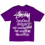 stussy x always wt tee - purple