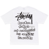 stussy x always wt tee - white