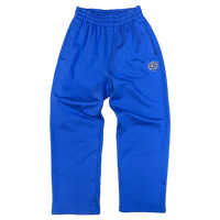 premium no cuff jogger - blue