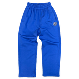 premium no cuff jogger - blue