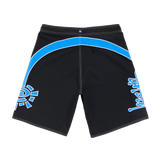 always x stussy boardshorts - black
