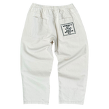 relaxed beige skate pant