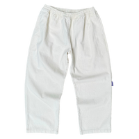 relaxed beige skate pant