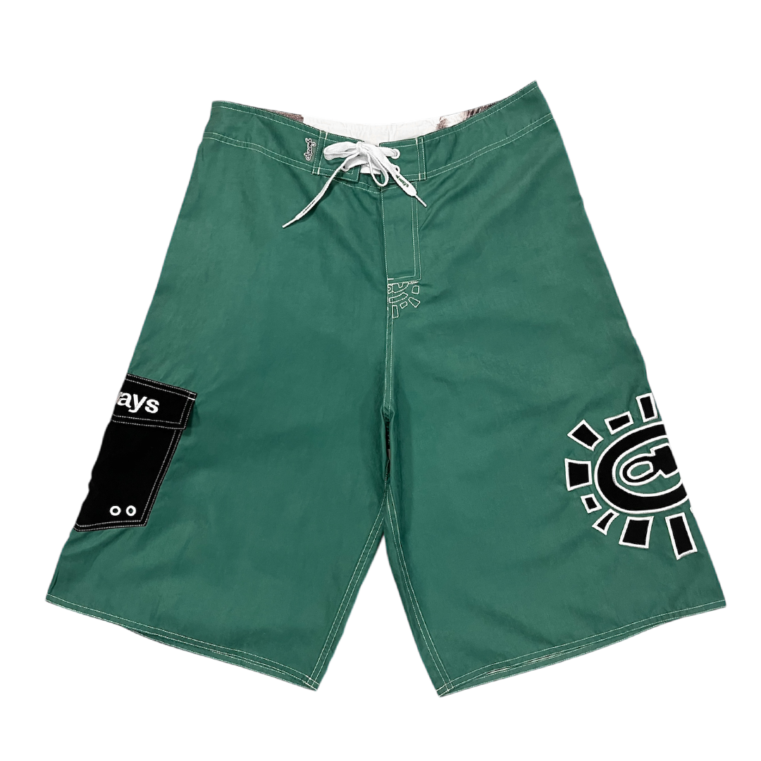 A.I boardshorts - green / black – always do what you should do