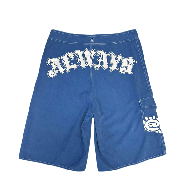 AI board shorts - blue