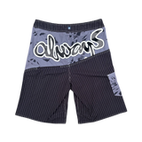 leaf stripe boardshort - new style