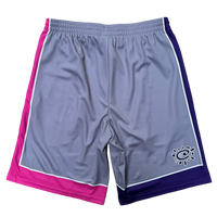 core court short - navy/pink