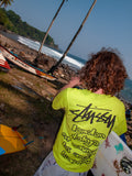 stussy x always wt tee - lime