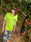stussy x always wt tee - lime