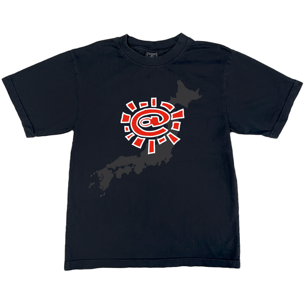 @sun japan tshirt - black