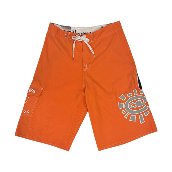 AI board shorts - orange