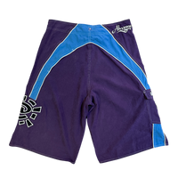 AI board shorts - purple/blue