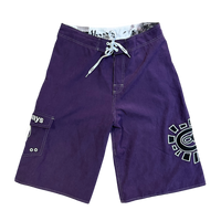 AI board shorts - purple/blue