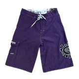 AI board shorts - purple/blue