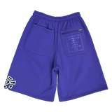 relaxed @sun jogger shorts - purple