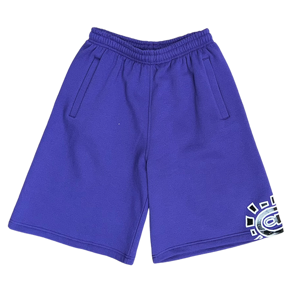 relaxed @sun jogger shorts - purple