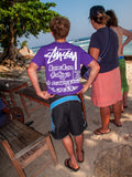 stussy x always wt tee - purple