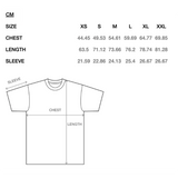 stussy x always stack tee - black