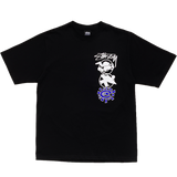 stussy x always stack tee - black