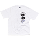 stussy x always stack tee - white