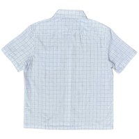 criss cross purple label shirt - white