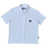 criss cross purple label shirt - white