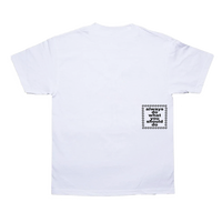 no smoking tshirt - white