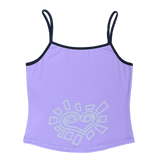 he@rt logo cami top - lavender