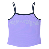 he@rt logo cami top - lavender