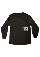 orange @sun black long sleeve t-shirt