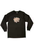 orange @sun black long sleeve t-shirt