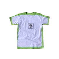 green border slatt t-shirt