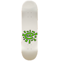 white green @sun skateboard