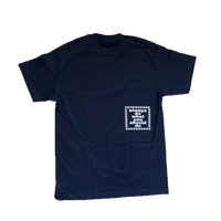 oval t-shirt navy