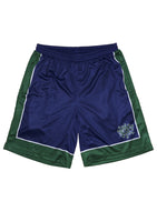 always court short - navy/green