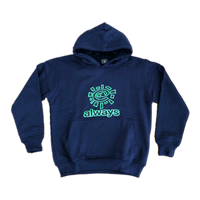 always logo hoodie - navy