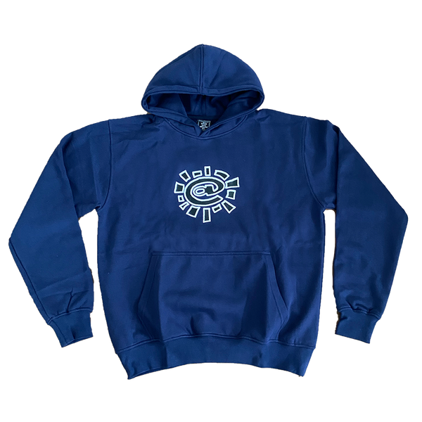 navy @sun hoodie