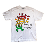 peace t-shirt white