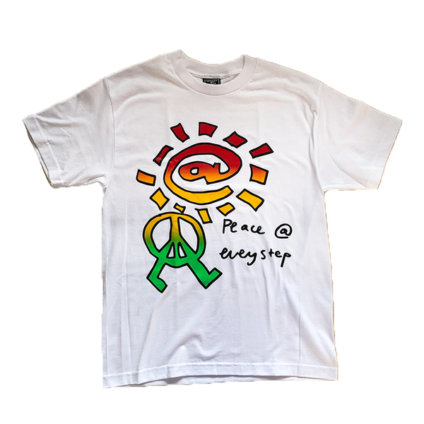 peace t-shirt white