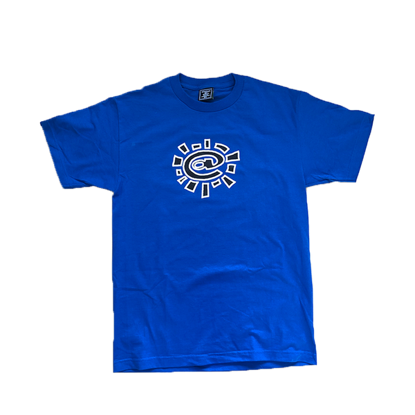 royal blue @sun t-shirt