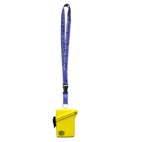 yellow lanyard case